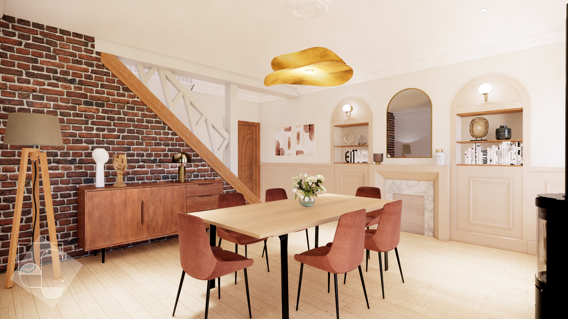 Une maison de campagne transformée en lieu chic et intemporel - E ...